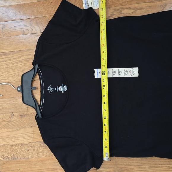 ST. JOHN'S BAY WOMENS PETITE BLACK SHORT SLEEVE TEE-SHIRT TOP SIZE PETITE XL - Picture 10 of 14